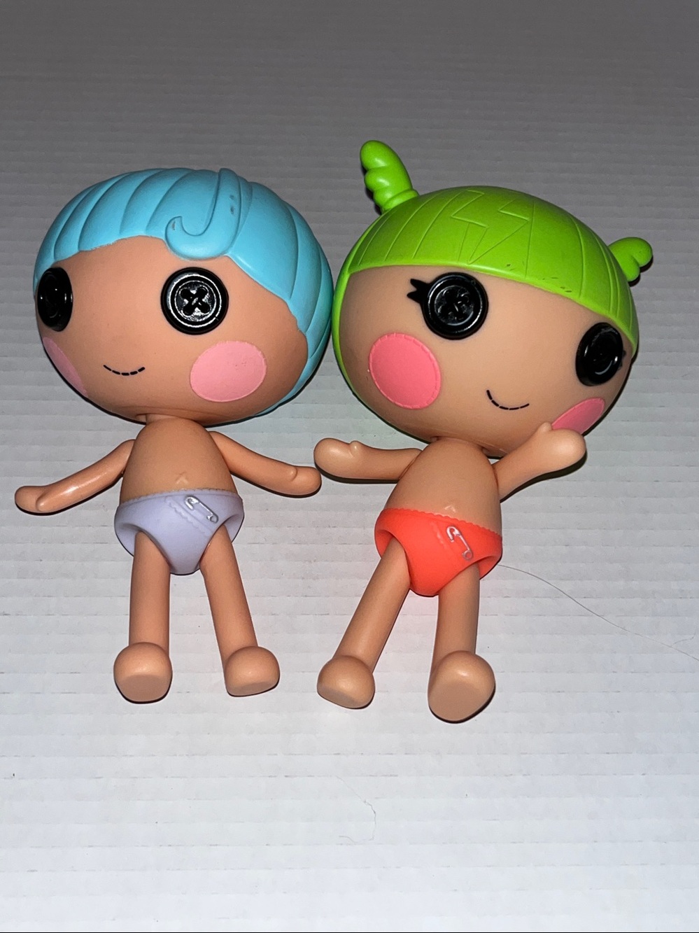 Lalaloopsy Doll Little Sister Tiny Might & Matey Anchors 7 Inch No Clothes.